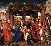 Roger Van Der Weyden St Columba Altarpiece oil
